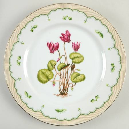 Victorian Gardens Dinner Plate by Georges Briard