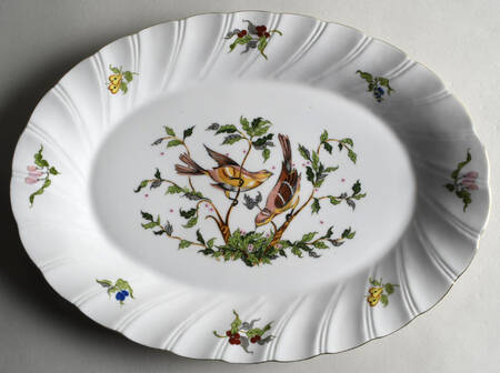 Woodland Melody 14" Oval Serving Platter