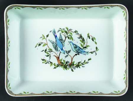 Woodland Melody 12" Rectangular Baker