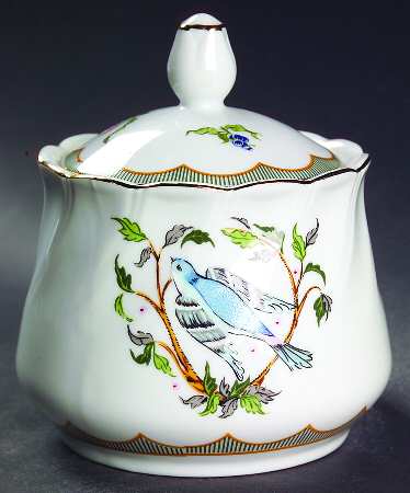 Woodland Melody Sugar Bowl & Lid