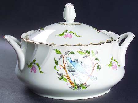 Woodland Melody Round Covered Vegetable by Georges Briard
