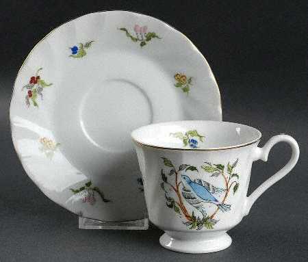 Woodland Melody Footed Cup & Saucer Set