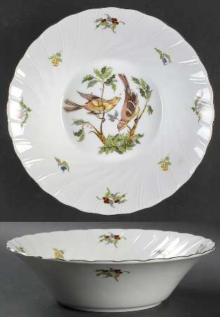 Woodland Melody 9" Round Vegetable Bowl