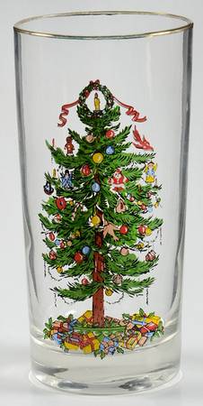 Yule Tide 12 Oz Glassware Tumbler