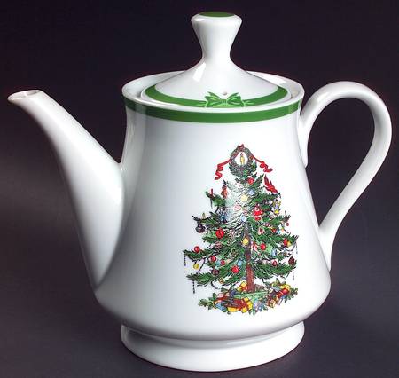 Yule Tide Teapot & Lid