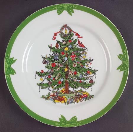 Yule Tide Salad Plate