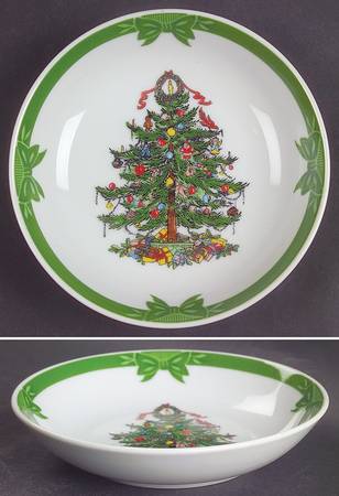 Yule Tide Fruit/Dessert (Sauce) Bowl