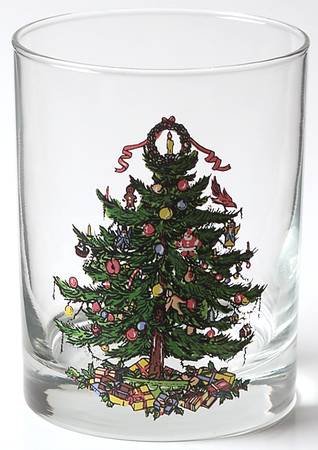 Yule Tide 12 Oz Glassware Double Old Fashioned