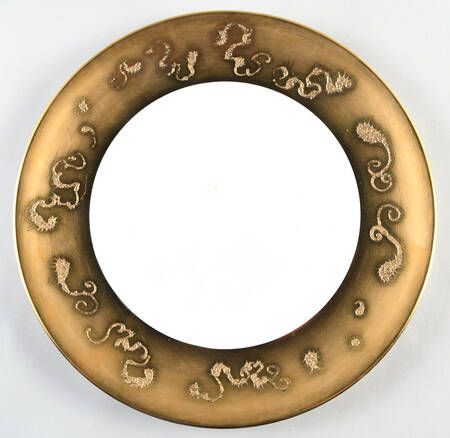 Gold Ming 13" Chop Plate (Round Platter)