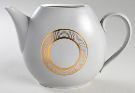 Roman Coin Teapot No Lid