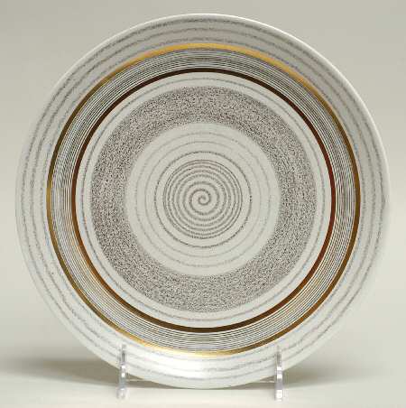 Roman Coin Salad Plate