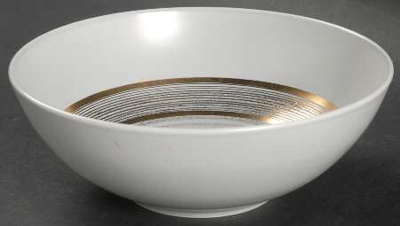 Roman Coin Coupe Cereal Bowl