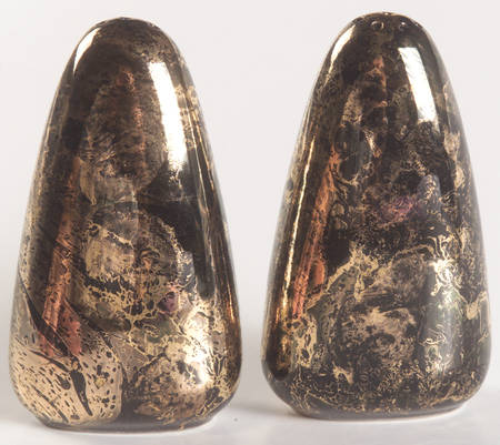 Surf Ballet (Black & Gold) Salt & Pepper Set
