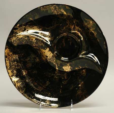 Surf Ballet (Black & Gold) 1 Piece Chip & Dip
