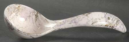 Surf Ballet (Pink & Gold) Gravy Ladle Solid Piece
