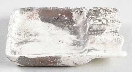 Surf Ballet (White & Platinum) Small Ashtray