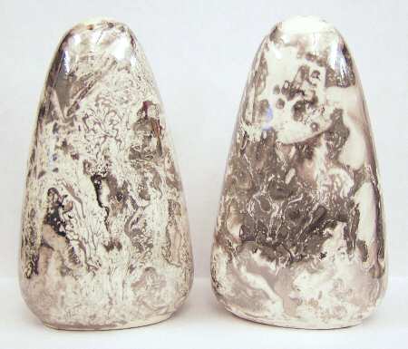 Surf Ballet (White & Platinum) Salt & Pepper Set