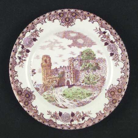 English Castles Bread & Butter Plate