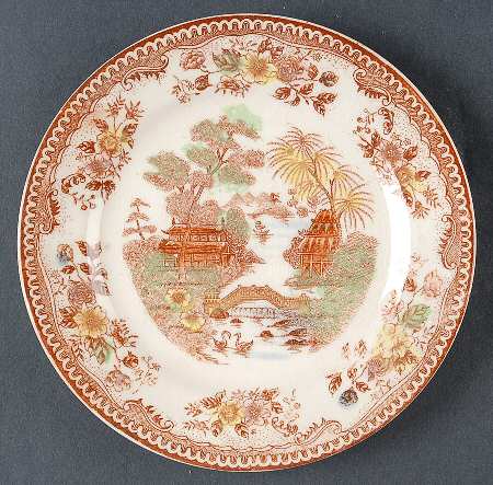 Oriental Gardens Bread & Butter Plate