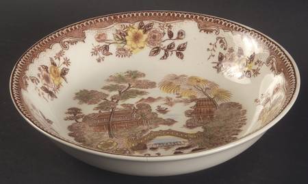 Oriental Gardens Coupe Soup Bowl