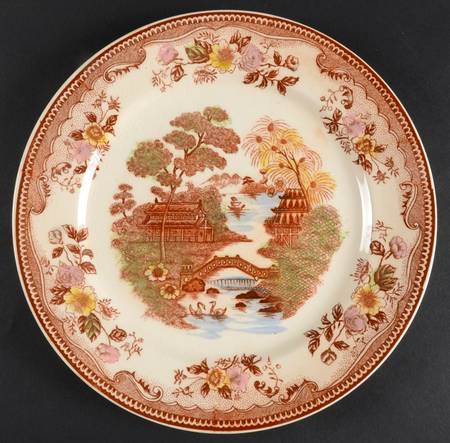 Oriental Gardens Dinner Plate