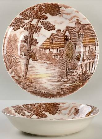 Stratford on Avon Coupe Soup Bowl
