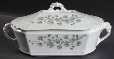 1850 Oval Covered Vegetable by Becher & Stark