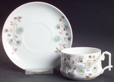 Flat Cup & Saucer Set