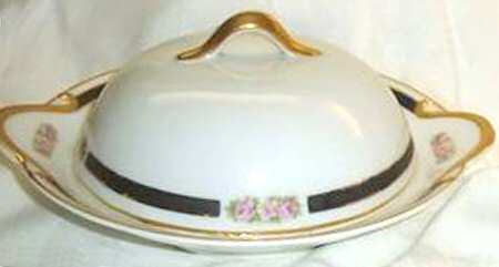12682 Round Covered Butter