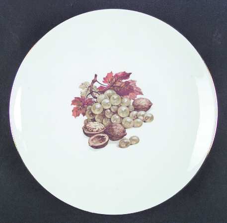 BTH4 (1-16" Gold Trim) Large Dinner Plate