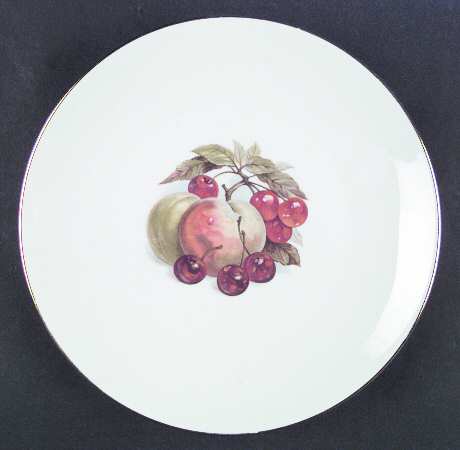 BTH4 (1-16" Gold Trim) Large Dinner Plate