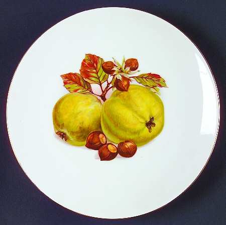 BTH4 (1-16" Gold Trim) Salad Plate by Bareuther & Co