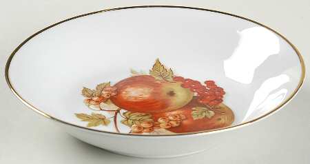 BTH4 (1-16" Gold Trim) Coupe Soup Bowl
