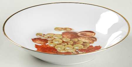 BTH4 (1-16" Gold Trim) Coupe Soup Bowl