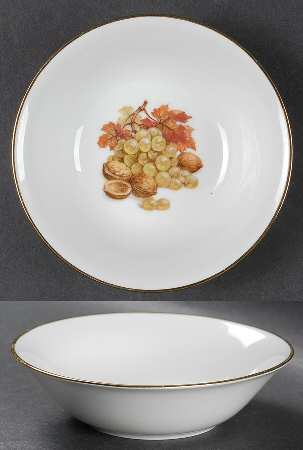 BTH4 (1-16" Gold Trim) Fruit/Dessert (Sauce) Bowl