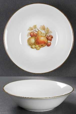 BTH4 (1-16" Gold Trim) Fruit/Dessert (Sauce) Bowl