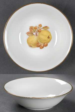 BTH4 (1-16" Gold Trim) Fruit/Dessert (Sauce) Bowl