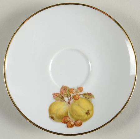 BTH4 (1-16" Gold Trim) Saucer for Flat Cup