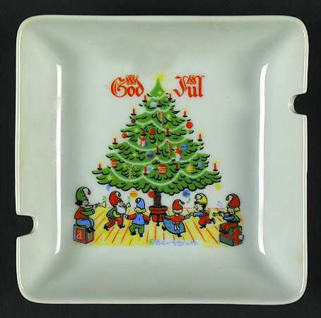 God Jul (White) Small Ashtray