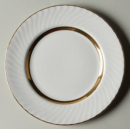 Golden Anniversary Salad Plate
