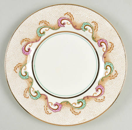 Indian Scroll Bread & Butter Plate