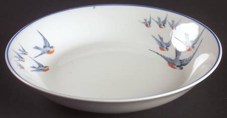 Blue Bird Coupe Soup Bowl