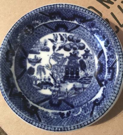 Blue Willow (Non Restaurant, No Trim) Butter Pat