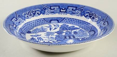 Blue Willow (Non Restaurant, No Trim) Coupe Soup Bowl