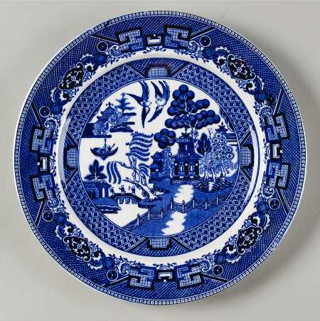 Blue Willow (Non Restaurant, No Trim) Salad Plate