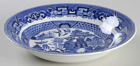 Blue Willow (Non Restaurant, No Trim) Coupe Soup Bowl