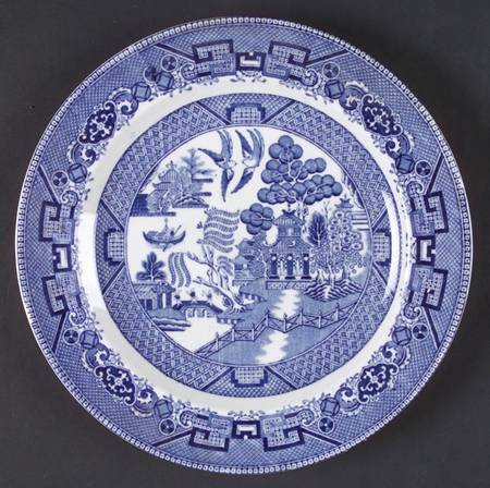 Blue Willow (Non Restaurant, No Trim) Salad Plate