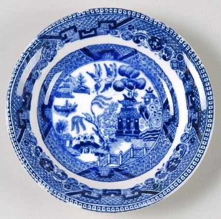 Blue Willow (Non Restaurant, No Trim) Butter Pat