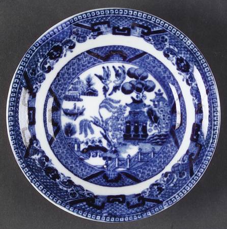 Blue Willow (Non Restaurant, No Trim) Butter Pat