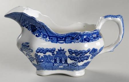 Blue Willow (Non Restaurant, No Trim) Gravy Boat